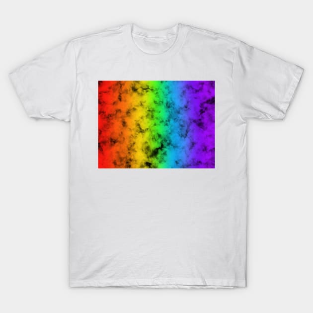 Rainbow clouds T-Shirt by tothemoons